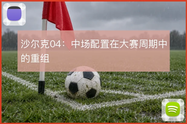 沙尔克04：中场配置在大赛周期中的重组